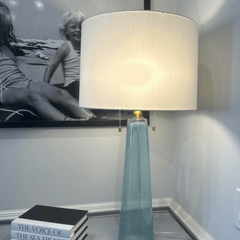 Trowbridge Glass Table Lamp - Our Boat House