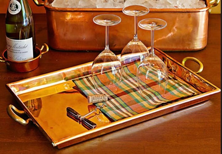 Tuscan Copper Entertaining Pieces - Our Boat House