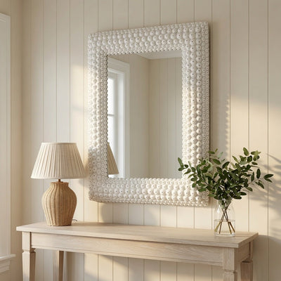 Ursula Sea Urchin Rectangular Mirror - Our Boat House