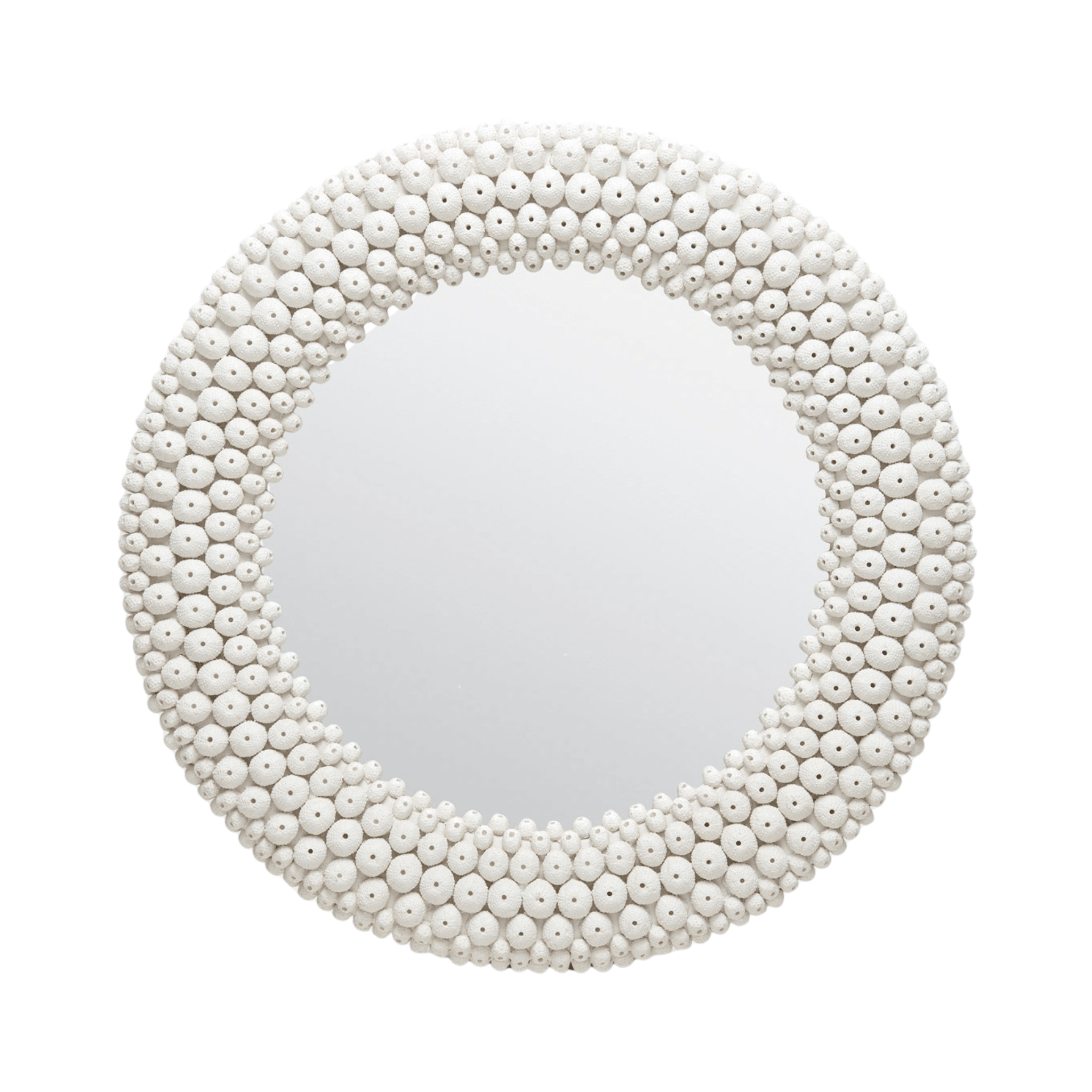 Ursula Sea Urchin Round Mirror - Our Boat House