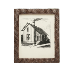 Uvita Espresso Picture Frame - Three Sizes - Our Boat House