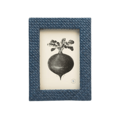 Uvita Navy Picture Frame - Three Sizes - Our Boat House
