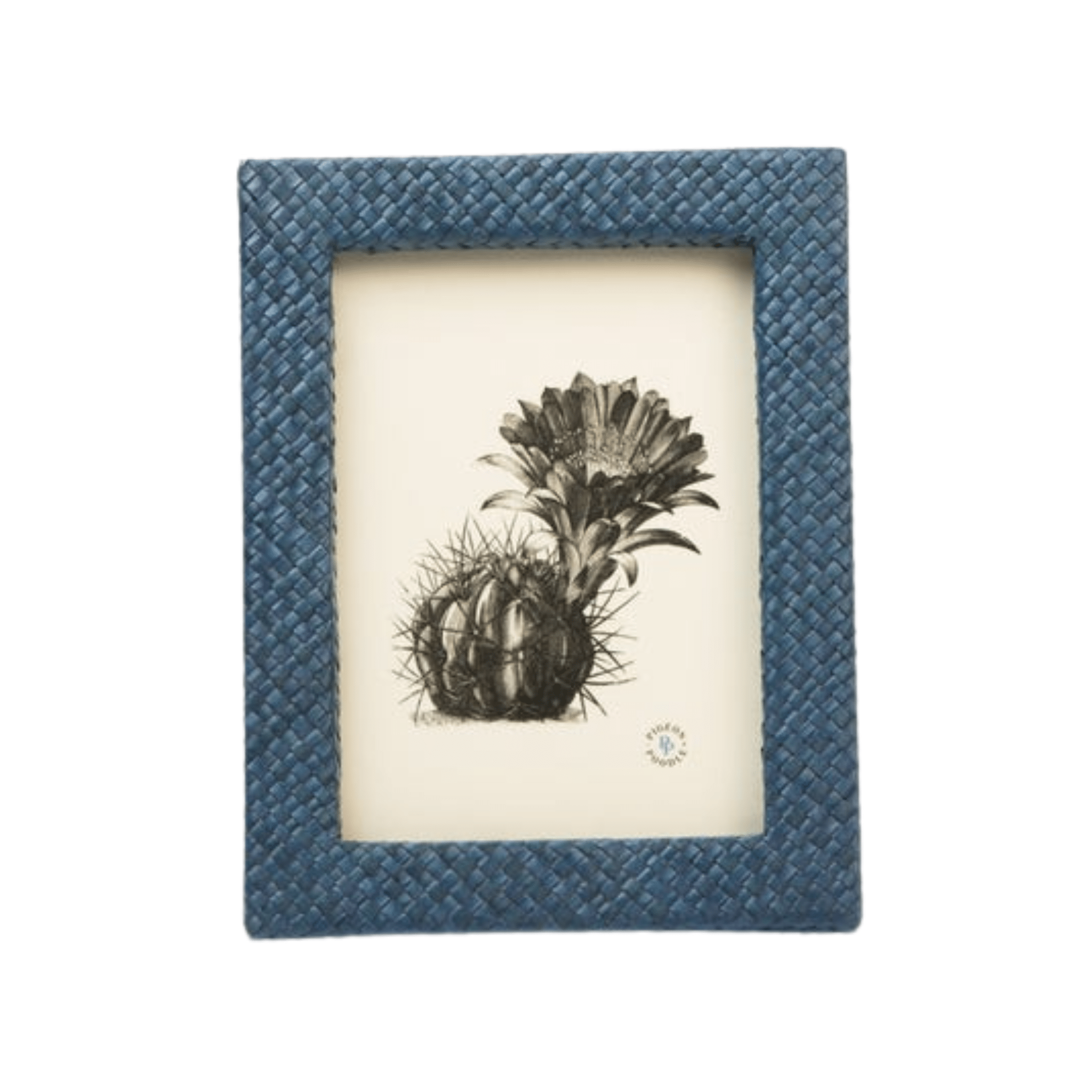Uvita Navy Picture Frame - Three Sizes - Our Boat House