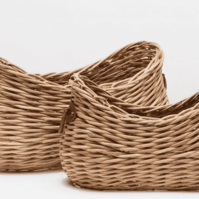 Varna Rattan Basket s/2 - Our Boat House