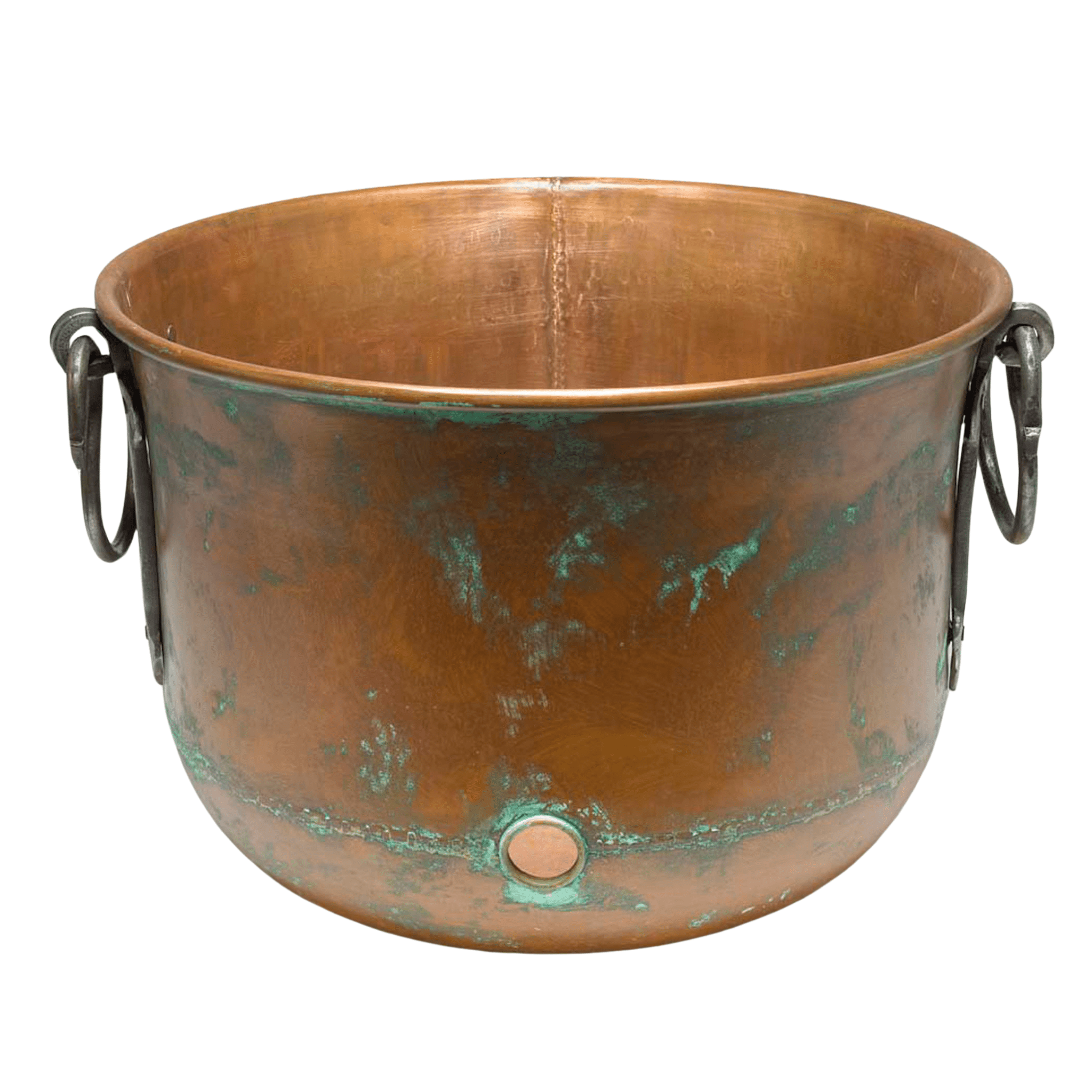 Venice Copper Cauldron Hose Pot - Our Boat House
