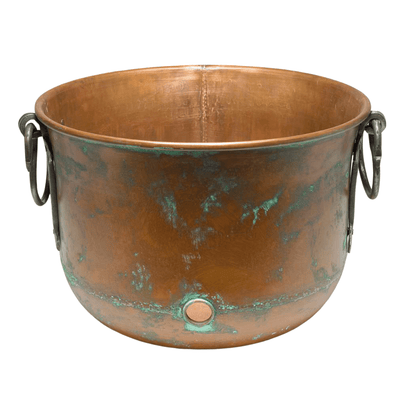 Venice Copper Cauldron Hose Pot - Our Boat House