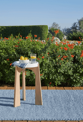 Veranda Denim Blue - Indoor/Outdoor Rug - Our Boat House