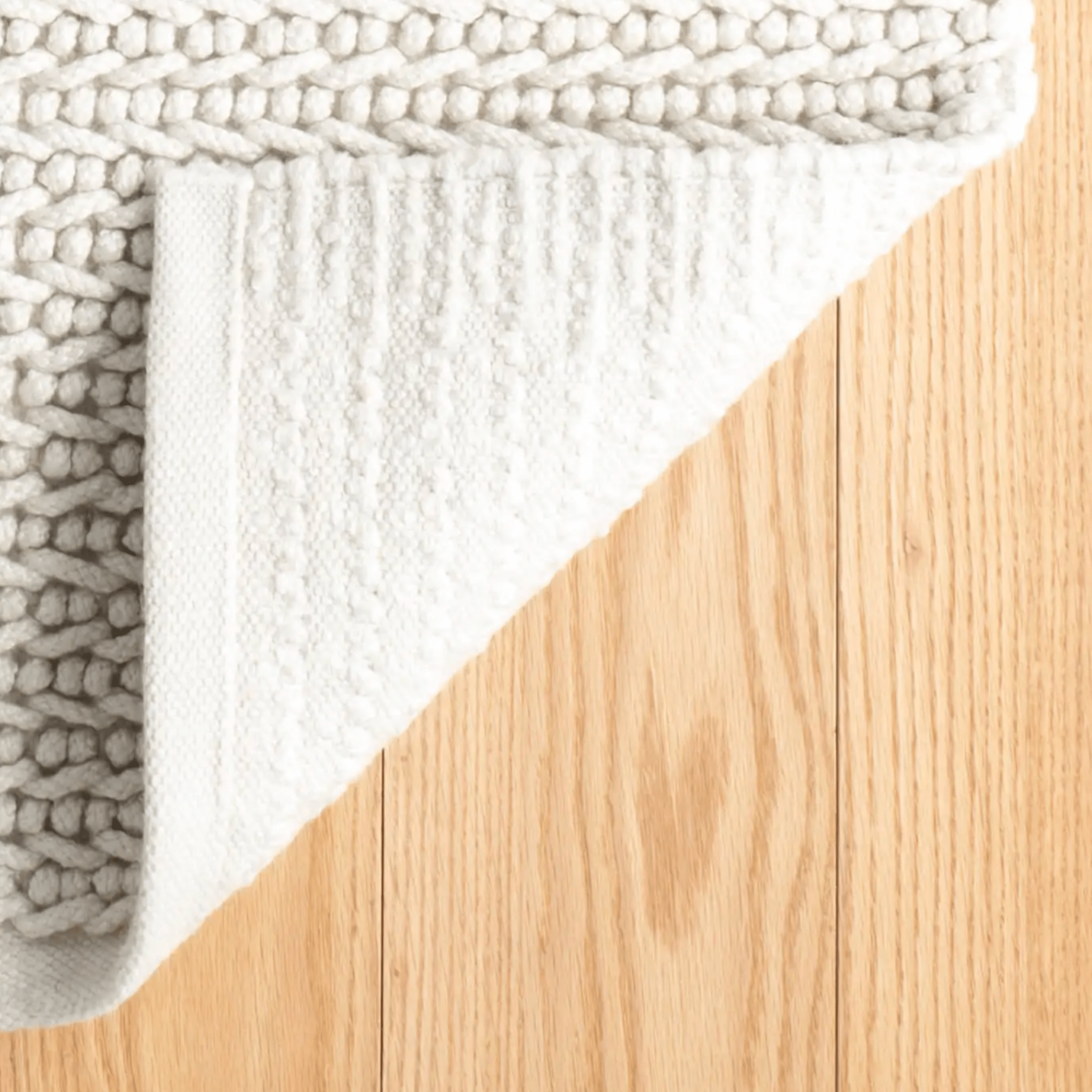 Veranda Handwoven Performance Rug - Ivory - Our Boat House