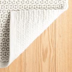 Veranda Handwoven Performance Rug - Ivory - Our Boat House
