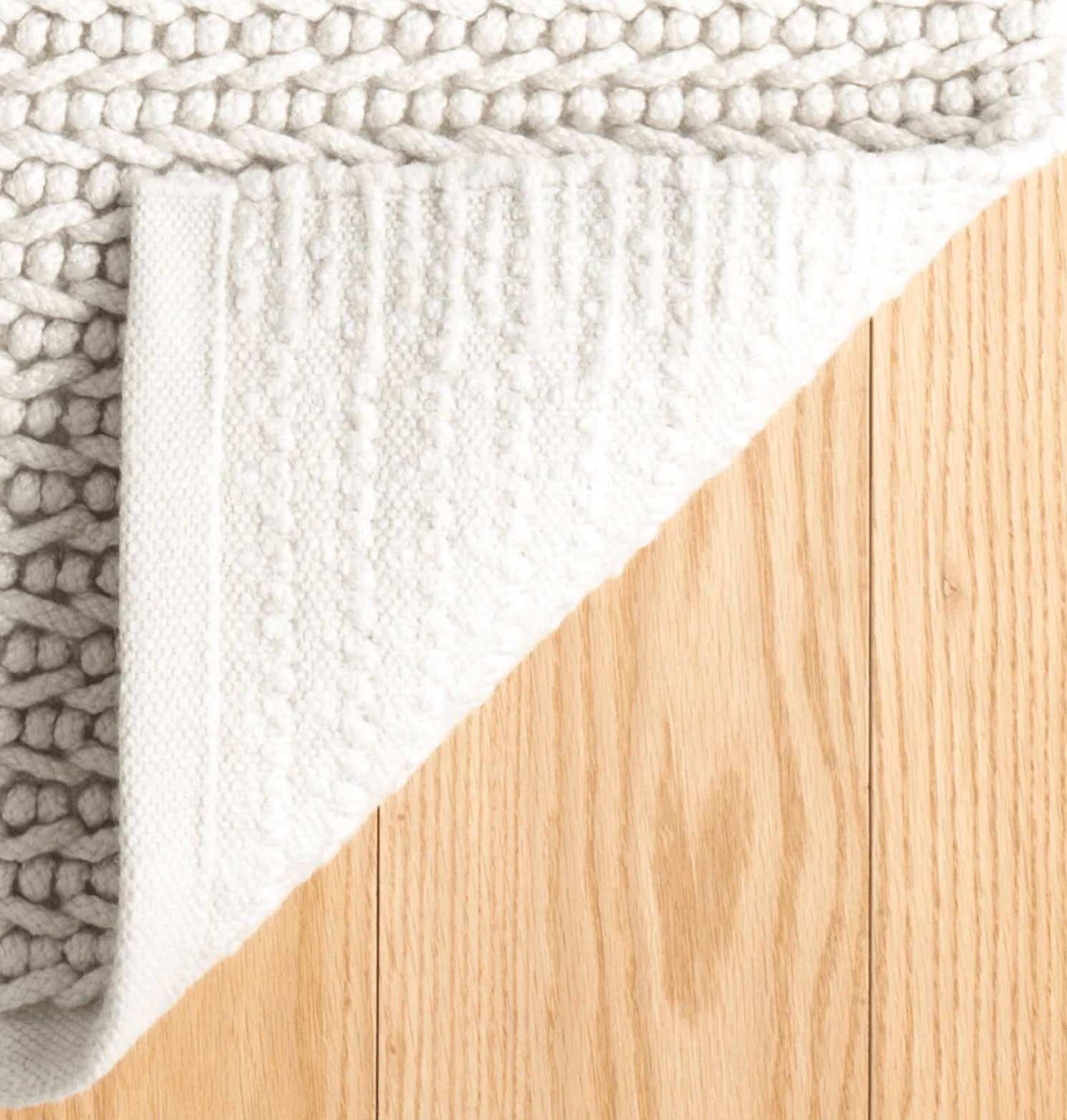 Veranda Handwoven Performance Rug - Ivory - Our Boat House