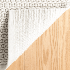 Veranda Handwoven Performance Rug - Ivory - Our Boat House