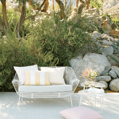 Veranda Handwoven Performance Rug - Ivory - Our Boat House