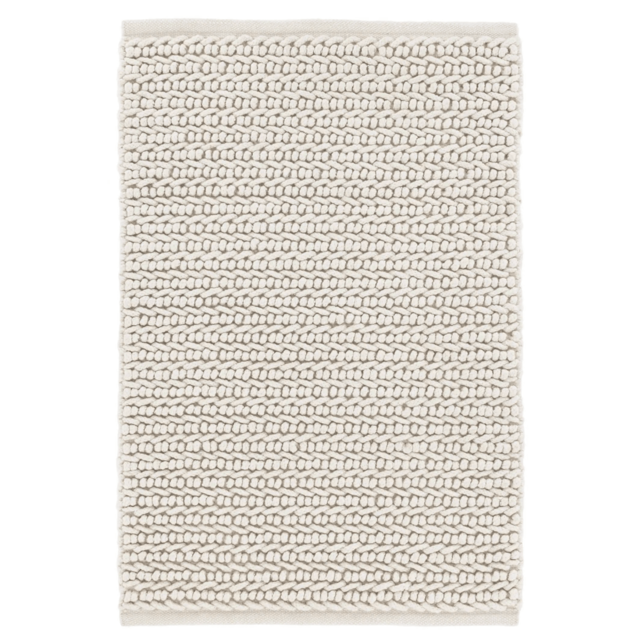 Veranda Handwoven Performance Rug - Ivory - Our Boat House
