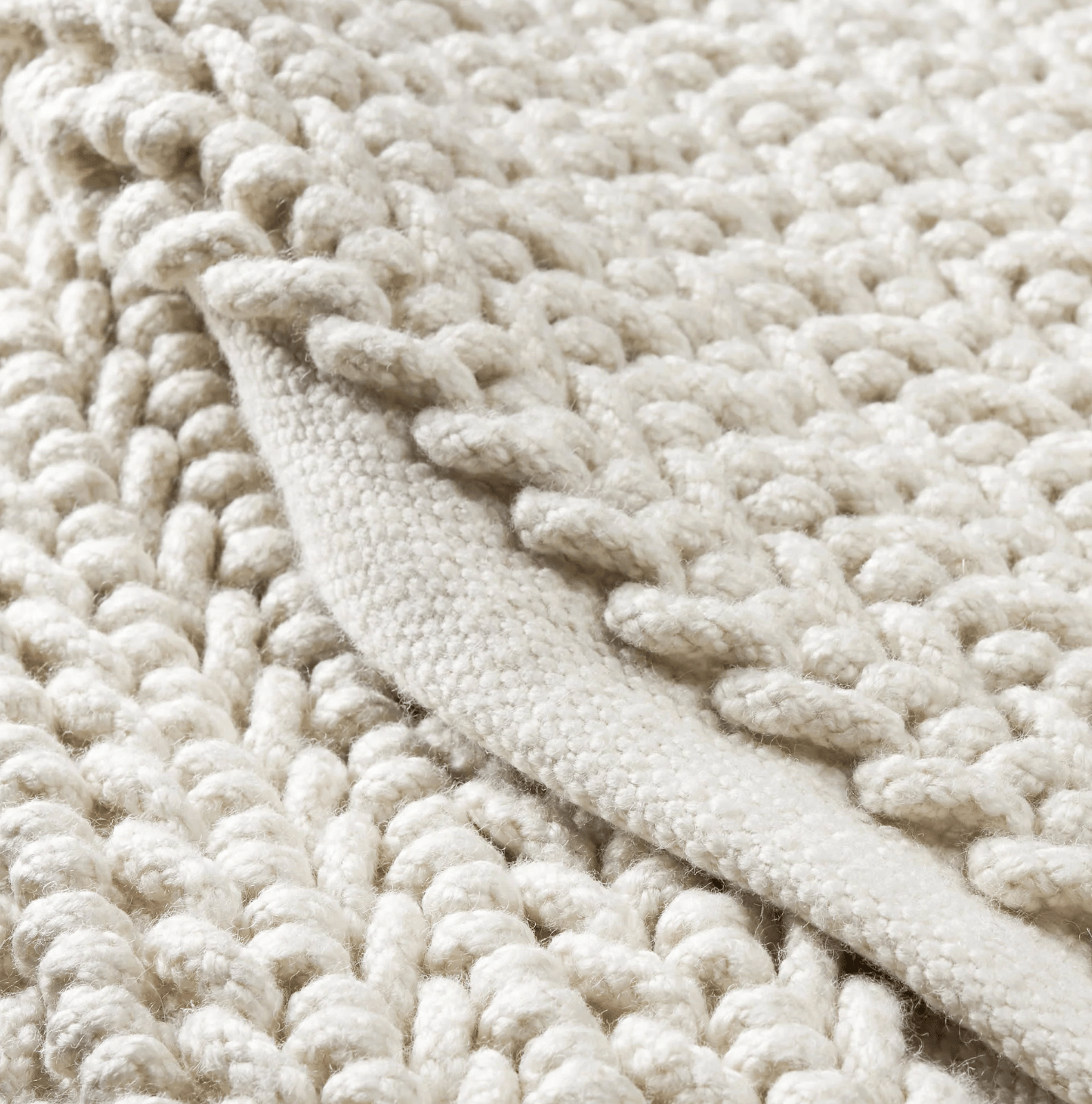 Veranda Handwoven Performance Rug - Ivory - Our Boat House