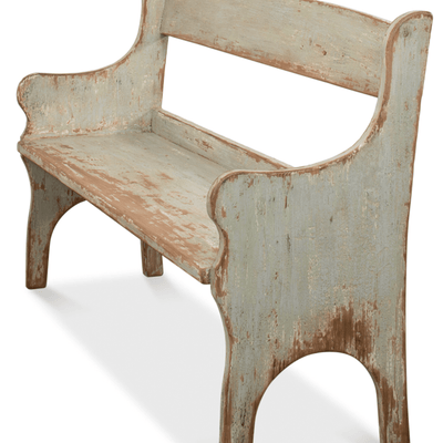 Vintage School House Entry Bench