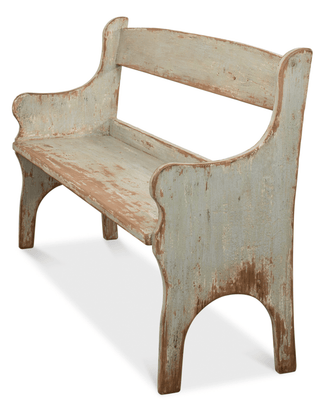 Vintage School House Entry Bench