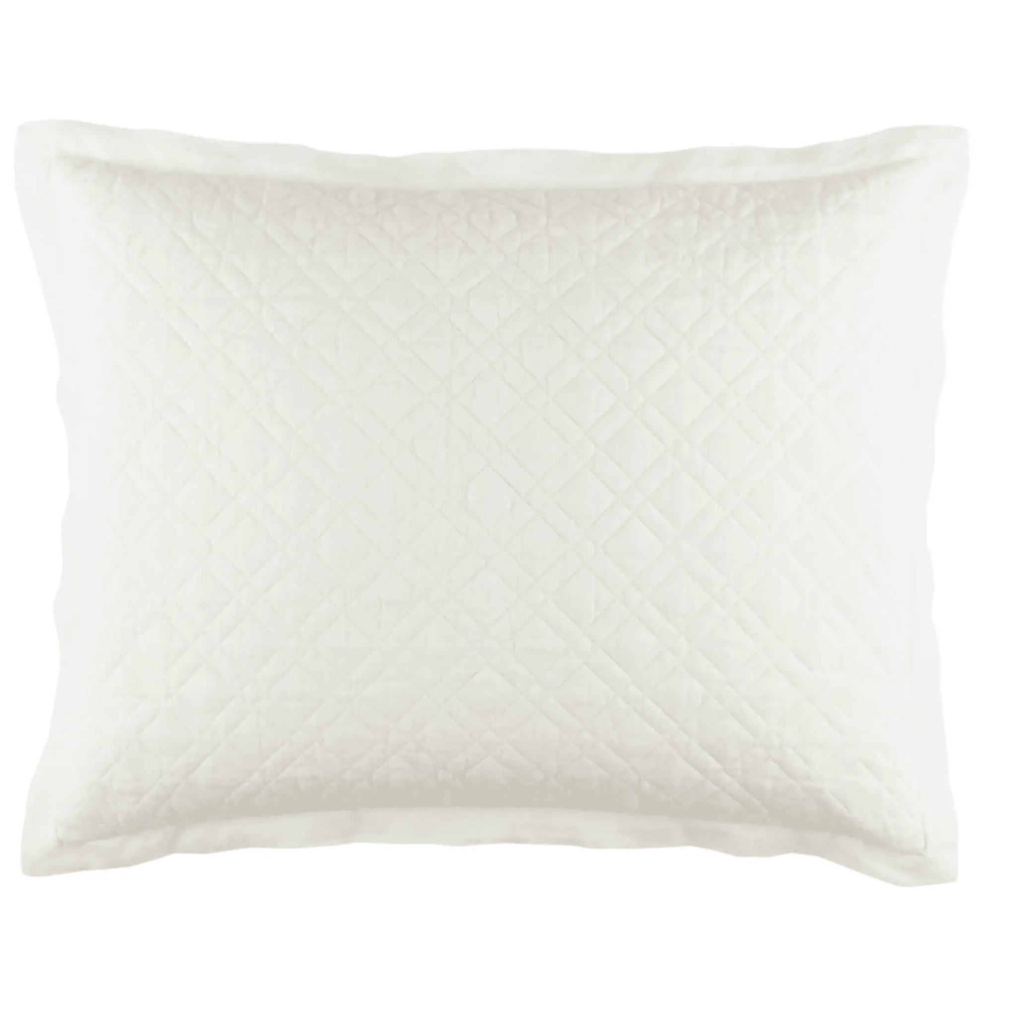 Washed Linen Sham - Ivory - Our Boat House