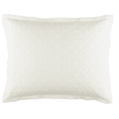 Washed Linen Sham - Ivory - Our Boat House