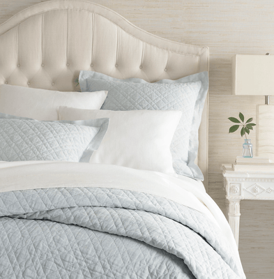 Washed Linen Sham - Sky - Our Boat House