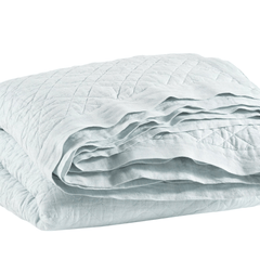 Washed Linen Sham - Sky - Our Boat House