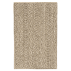 Wave Woven Sisal Rug - Natural - Our Boat House