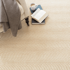 Wave Woven Sisal Rug - Sand - coastal inspired home furnishing