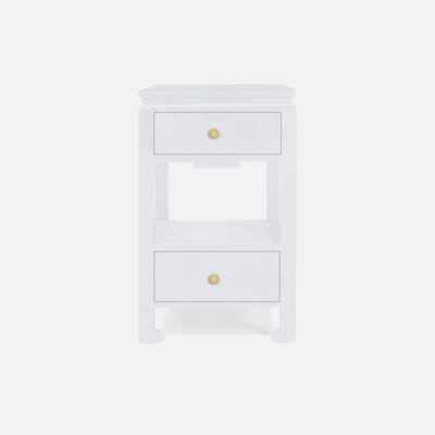 Waverly White Nightstand - Two Sizes - Our Boat House