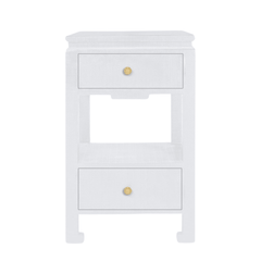 Waverly White Nightstand - Two Sizes - Our Boat House