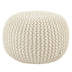 West Beach Indoor/Outdoor Pouf - Three Colors - Our Boat House