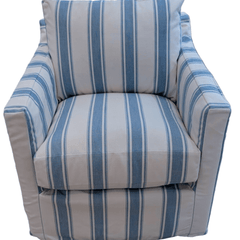 Westchester Slipcovered XL Stationary Arm Chair - Our Boat House