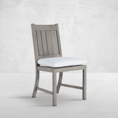Westerly Aluminum Dining Side Chair - Oyster - Our Boat House