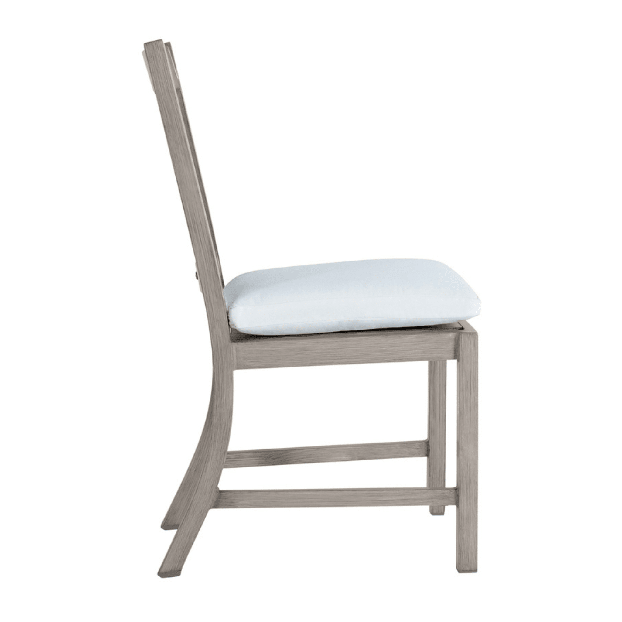 Westerly Aluminum Dining Side Chair - Oyster - Our Boat House