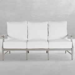 Westerly Aluminum Sofa - Oyster - Our Boat House