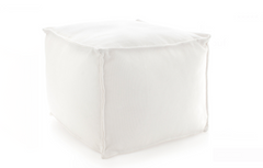 Bright White - Indoor/Outdoor Pouf