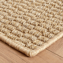 Wicker Natural - Woven Sisal Rug - Our Boat House