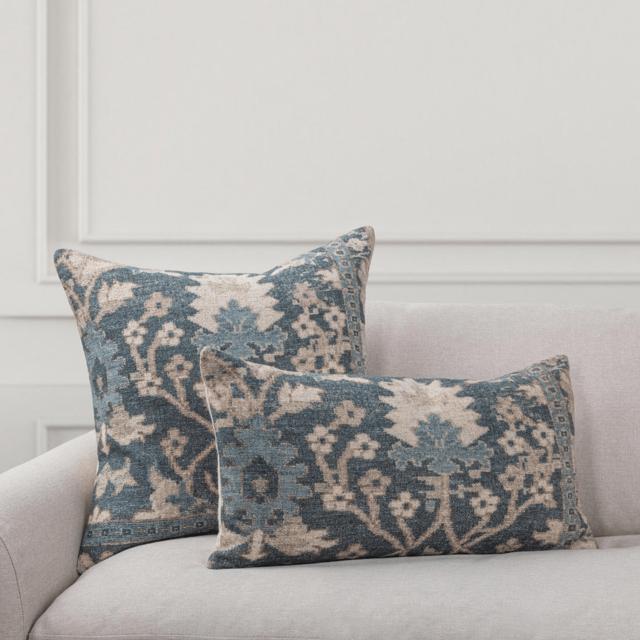 Wildwood Crest Blue Pillow - Two Sizes - Our Boat House