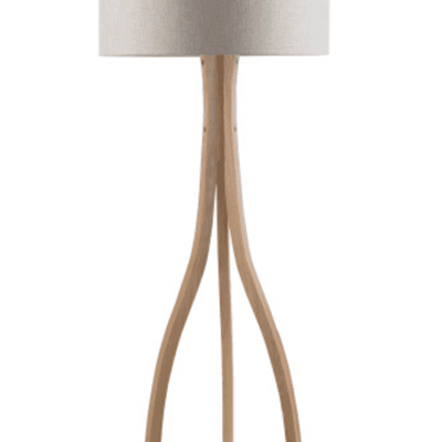 Winfield Natural Wood Floor Lamp - Our Boat House