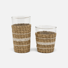 Zaley Glassware Set - Two Sizes - Our Boat House