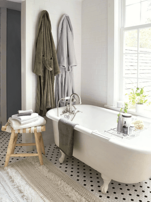 Zhara Striped Ivory - Indoor/Outdoor Rug - Our Boat House