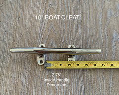 Nautical Nickel Plated Boat Cleat