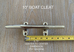 Nautical Nickel Plated Boat Cleat