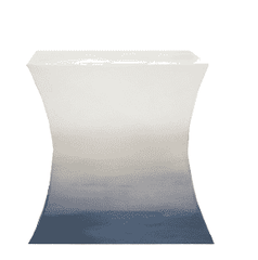 Ocean Rift End Table - Ombre Blue Side Table 