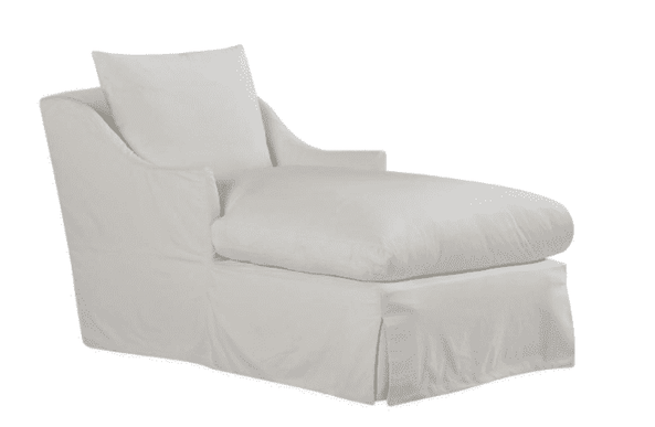 Annapolis Slipcovered Chaise Lounge