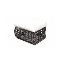 Dune Road Outdoor Ottoman With Cushion Outdoor Furniture 