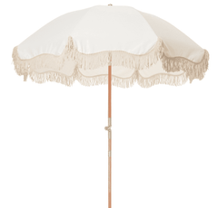 The Premium Beach Umbrella - Antique White Beach 