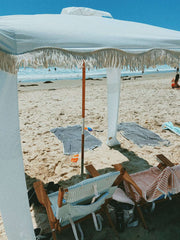 The Premium Beach Cabana - Antique White