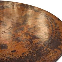 Copper Cauldron Table - Oval 40
