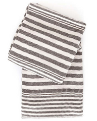 Rugby Stripe Woven Cotton Throw - Two Colors