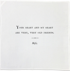 Friendship Napkins/Dishtowels with Assorted Quotes- S/10