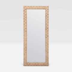 Geneva Woven Abaca Mirror - Two Sizes